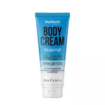 DEPILTOUCH PROFESSIONAL Крем ультраувлажняющий для тела с мочевиной и гиалуроновой кислотой для сухой кожи / Depiltouch 200 мл