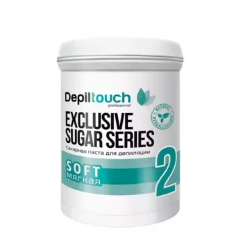 DEPILTOUCH PROFESSIONAL Паста сахарная для депиляции №2 мягкая / Exclusive 800 гр