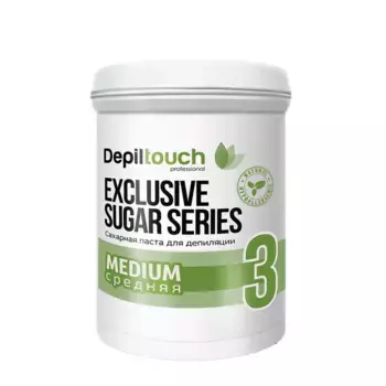 DEPILTOUCH PROFESSIONAL Паста сахарная для депиляции №3 средняя / Exclusive 800 гр