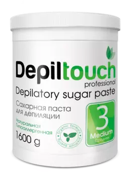 DEPILTOUCH PROFESSIONAL Паста сахарная средняя / Depiltouch professional 1600 г