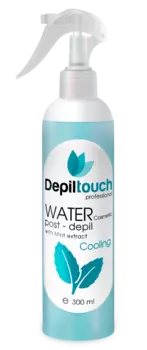 DEPILTOUCH PROFESSIONAL Вода косметическая охлаждающая с экстрактом мяты / Depiltouch professional 300 мл