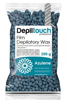 DEPILTOUCH PROFESSIONAL Воск пленочный в гранулах, азулен 200 г