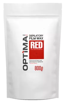 DEPILTOUCH PROFESSIONAL Воск пленочный в гранулах, с маслом нероли / OPTIMA RED 800 г