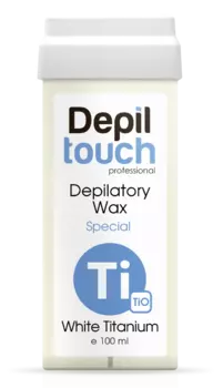 DEPILTOUCH PROFESSIONAL Воск в картридже, белый титан 100 г