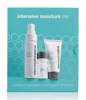 DERMALOGICA Набор для лица Трио для интенсивного питания (крем-очиститель 30 мл, фитомасло 4 мл, крем 15 мл) Intensive Moisture Trio Kit