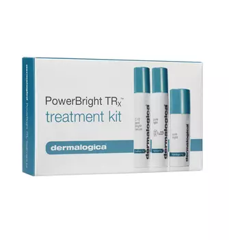 DERMALOGICA Набор для ровного цвета и сияния кожи лица (сыворотка, увлажнитель, крем) / Power Bright Trx