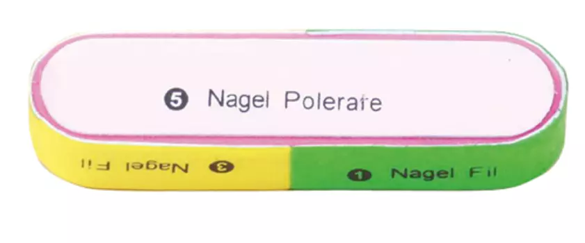 DEWAL BEAUTY Брусок полировочный 6 в 1