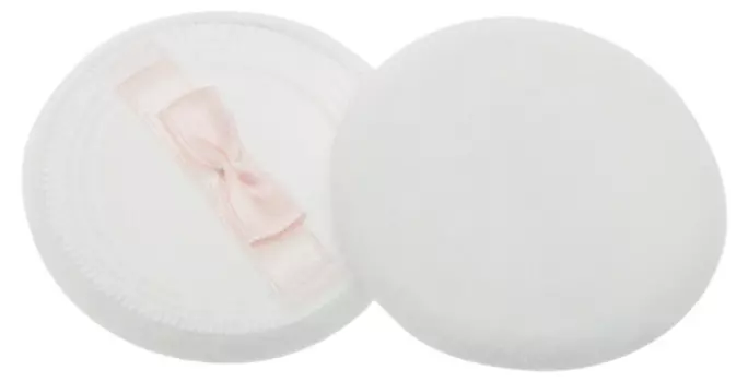 DEWAL BEAUTY Губка для нанесения пудры круглая 2 шт