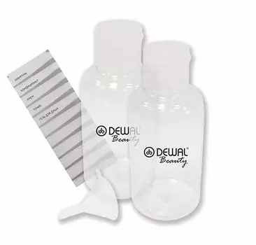 DEWAL BEAUTY Набор баночек дорожный для путешествий, 3 предмета