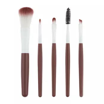 DEWAL BEAUTY Набор косметических кистей, в тубусе 5 шт