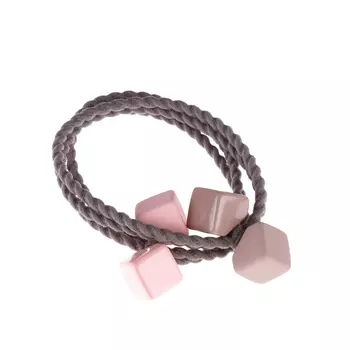 DEWAL BEAUTY Резинки для волос Цветные кубики мини / Dewal Beauty 2 шт