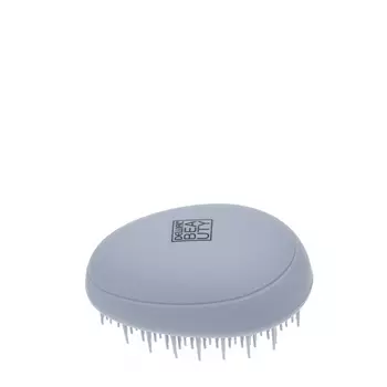 DEWAL BEAUTY Щетка массажная Прованс с пластиковым штифтом, овальная, лавандовая