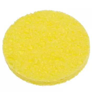 DEWAL BEAUTY Спонж для снятия макияжа, желтый 85 x 85 x 10 мм, 2 шт