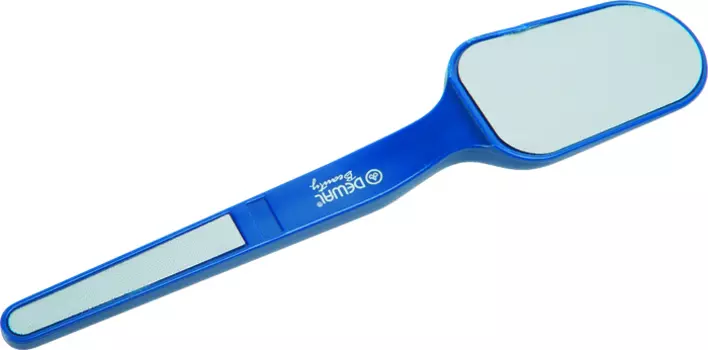 DEWAL BEAUTY Терка педикюрная металлическая 18 см