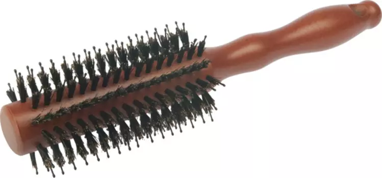 DEWAL PROFESSIONAL Брашинг деревянный, натуральная щетина + пластик d 32/60 мм