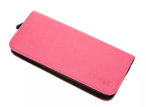 DEWAL PROFESSIONAL Чехол для 2-х ножниц, полимерный материал, ярко-розовый с черным 22х10х3 см