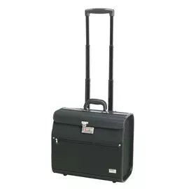 DEWAL PROFESSIONAL Чемодан для парикмахерских инструментов, полимерный материал, черный 42х23х37 см