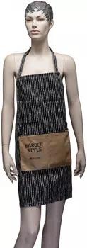 DEWAL PROFESSIONAL Фартук для мастера Barber Style, хлопок, полоска 72х68 см