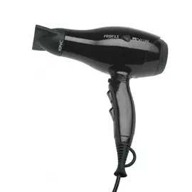 DEWAL PROFESSIONAL Фен Profile Compact черный, ионизация, 2 насадки, 2000 Вт