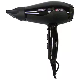 DEWAL PROFESSIONAL Фен Spectrum Compact черный, ионизация, 2 насадки, 2100 Вт