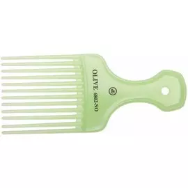 DEWAL PROFESSIONAL Гребень Olive моделирующий, антистатик (зеленый) 6,7*15,8 см