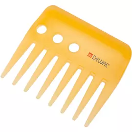 DEWAL PROFESSIONAL Гребень Prosun моделирующий, антистатик (желтый) 9 см