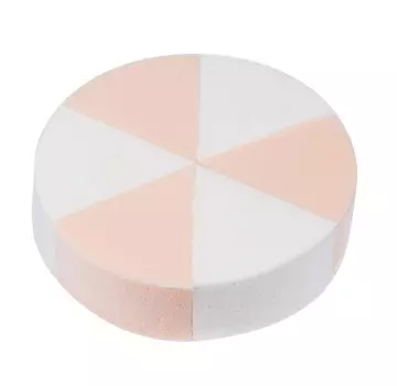 DEWAL PROFESSIONAL Губка макияжная треугольная 6 шт/уп