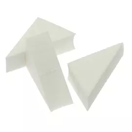 DEWAL PROFESSIONAL Губка макияжная треугольная 8 шт/уп