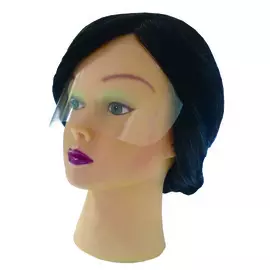 DEWAL PROFESSIONAL Экран защитный для лица, прозрачный, одноразовый, PVC 50 шт/уп