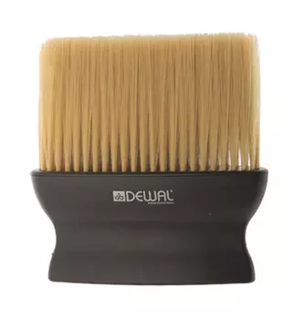 DEWAL PROFESSIONAL Кисть-сметка плоская, ручка пластик, искусственная щетина, черная