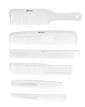 DEWAL PROFESSIONAL Набор расчесок в льняном чехле, 6 предметов