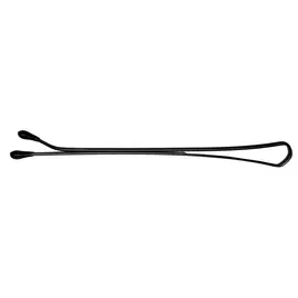 DEWAL PROFESSIONAL Невидимки черные, прямые 50 мм, 60 шт/уп