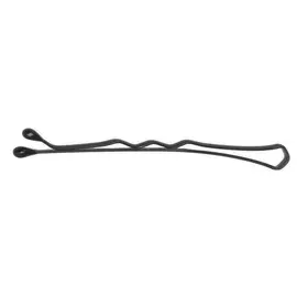 DEWAL PROFESSIONAL Невидимки черные, волна 50 мм, 200 г (в коробке)