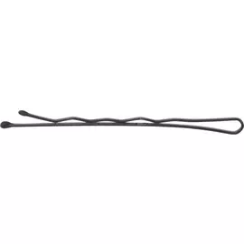 DEWAL PROFESSIONAL Невидимки черные, волна 50 мм, 60 шт/уп (на блистере)