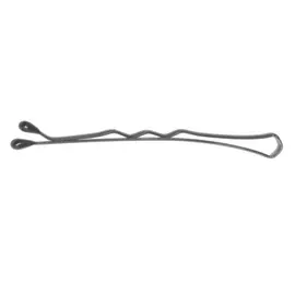 DEWAL PROFESSIONAL Невидимки серебристые, волна 40 мм, 60 шт/уп