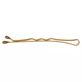 DEWAL PROFESSIONAL Невидимки золотистые, волна 50 мм, 60 шт/уп