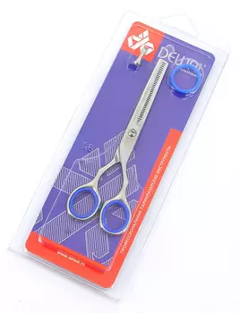 DEWAL PROFESSIONAL Ножницы парикмахерские филировочные 5,5" (конвекционная заточка)