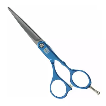 DEWAL PROFESSIONAL Ножницы парикмахерские прямые 5,5", синие