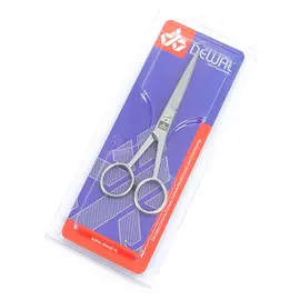 DEWAL PROFESSIONAL Ножницы парикмахерские прямые с микронасечками 5,5" (серебристые кольца)