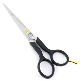 DEWAL PROFESSIONAL Ножницы парикмахерские с микронасечками, пластиковые ручки 5,5"