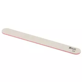 DEWAL PROFESSIONAL Пилка для ногтей прямая белая 80/80 18 см