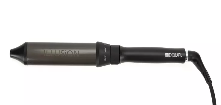 DEWAL PROFESSIONAL Плойка для волос Illusion, керамико-турмалиновое покрытие, 40 x 26 мм, 45 Вт