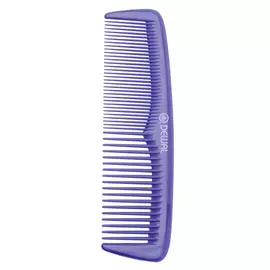 DEWAL PROFESSIONAL Расческа карманная Эконом (синяя) 13 см