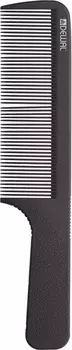 DEWAL PROFESSIONAL Расческа рабочая Super thin с ручкой, широкая (черная) 20,5 см