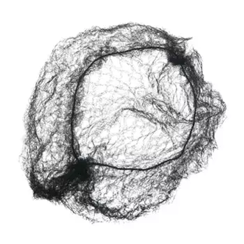 DEWAL PROFESSIONAL Сеточка для прически, черная 2 шт/уп