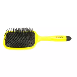 DEWAL PROFESSIONAL Щетка массажная Banana прямоугольная, пластиковый штифт, 13 рядов