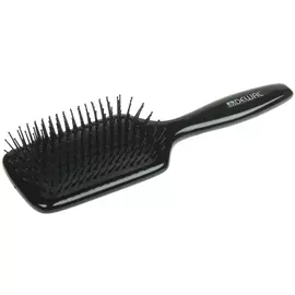 DEWAL PROFESSIONAL Щетка массажная Black лопата деревянная, пластиковый штифт, 11 рядов