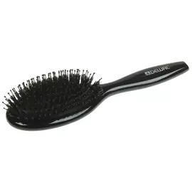 DEWAL PROFESSIONAL Щетка массажная деревянная, натуральная щетина, пластиковый штифт, 11 рядов