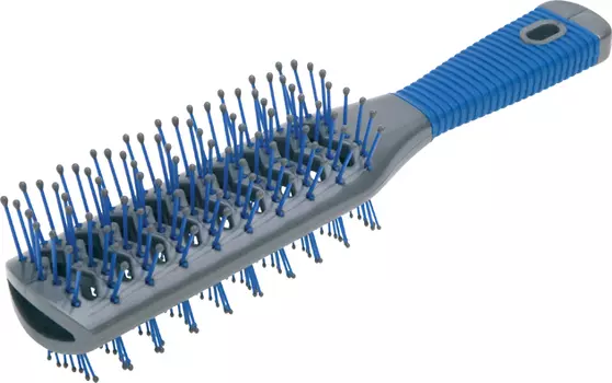 DEWAL PROFESSIONAL Щетка туннельная 2-х сторонняя, пластиковый штифт, 9 рядов