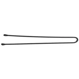 DEWAL PROFESSIONAL Шпильки черные, прямые 70 мм, 60 шт/уп (на блистере)